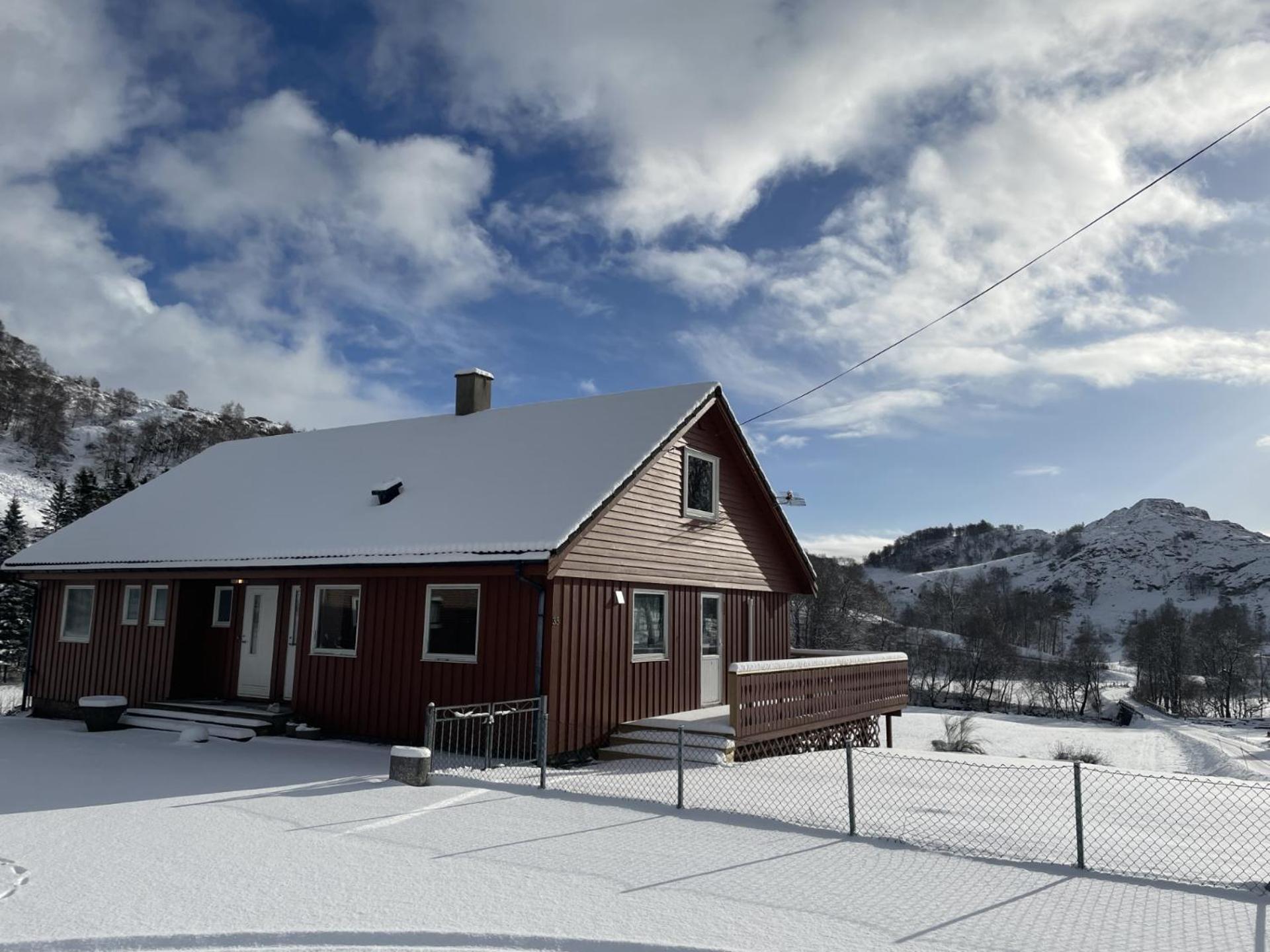 Kyrkjeneset Villa Bjerkreim Exterior foto