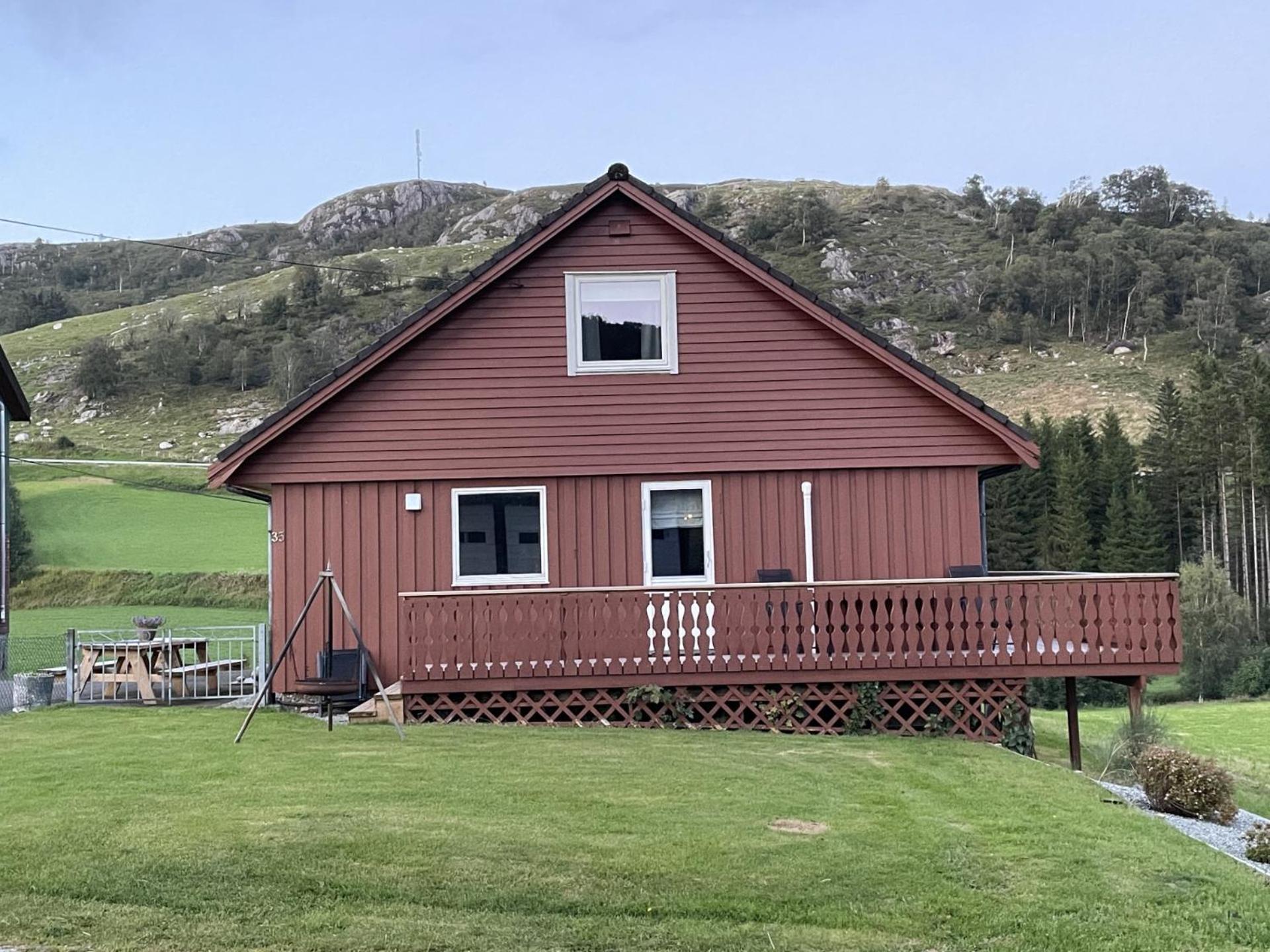 Kyrkjeneset Villa Bjerkreim Exterior foto